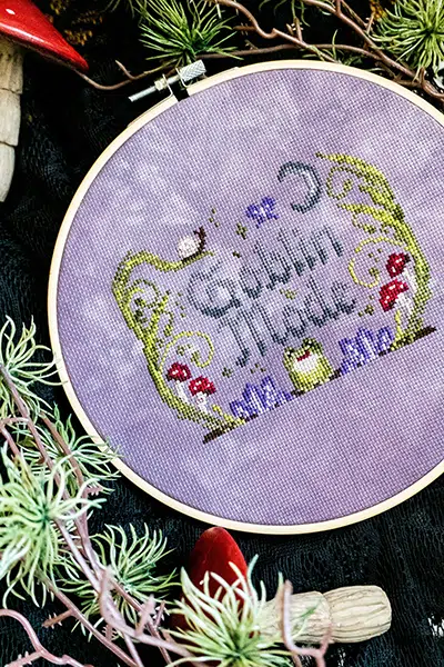 Photo d'une broderie